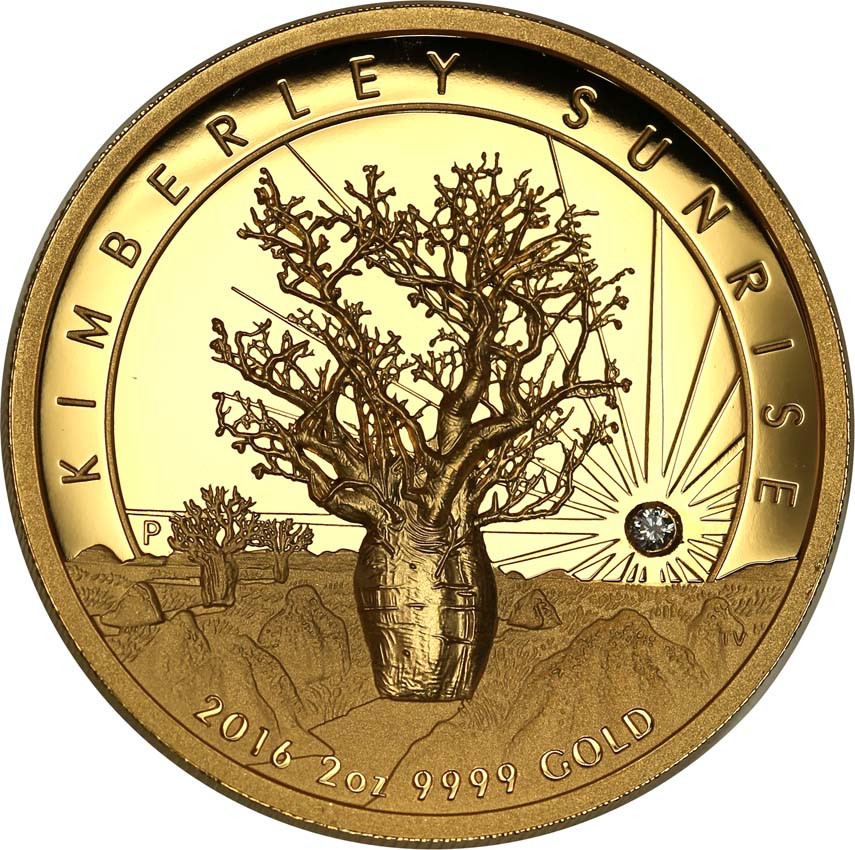 Australia Elżbieta II 500 dolarów 2016 (2 uncje złota) Perth Mint st.L